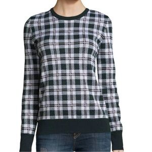 Equipment Plaid Wool Sweater - size Medium
